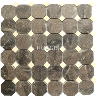 Rustic Panel Wood Mosaic factory   HG-WT001