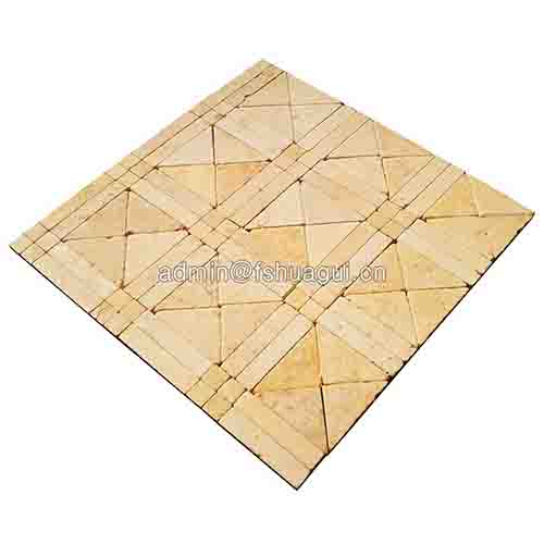 Rustic Panel Wood Mosaic factory   HG-WT001