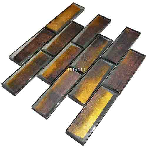 Rustic Panel Wood Mosaic factory   HG-WT001