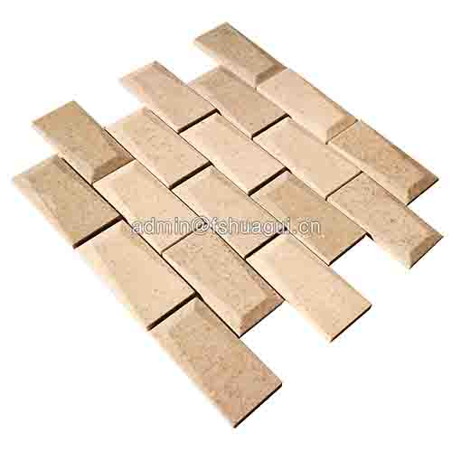 Rustic Panel Wood Mosaic factory   HG-WT001