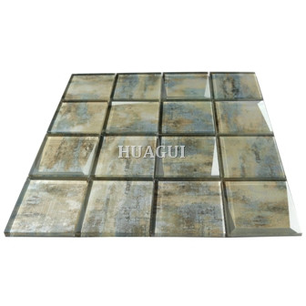 Rustic Panel Wood Mosaic factory   HG-WT001