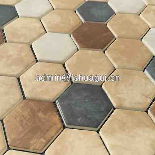 Rustic Panel Wood Mosaic factory   HG-WT001