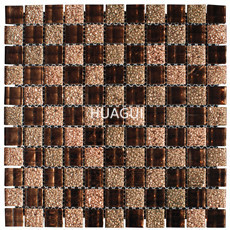 Rustic Panel Wood Mosaic factory   HG-WT001