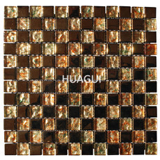 Rustic Panel Wood Mosaic factory   HG-WT001