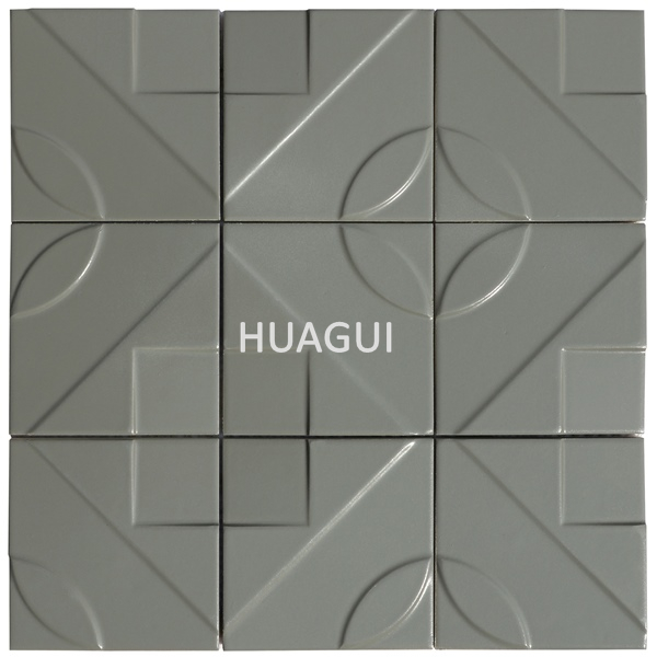 Rustic Panel Wood Mosaic factory   HG-WT001