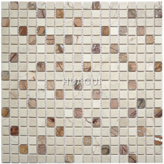 Rustic Panel Wood Mosaic factory   HG-WT001