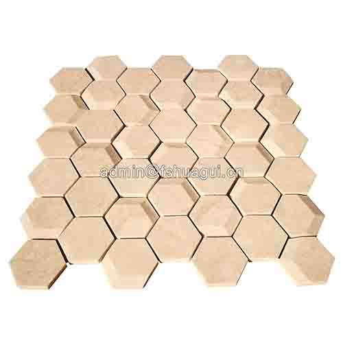 Rustic Panel Wood Mosaic factory   HG-WT001