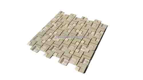 Rustic Panel Wood Mosaic factory   HG-WT001