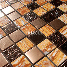 Rustic Panel Wood Mosaic factory   HG-WT001