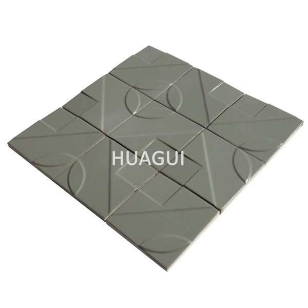 Rustic Panel Wood Mosaic factory   HG-WT001