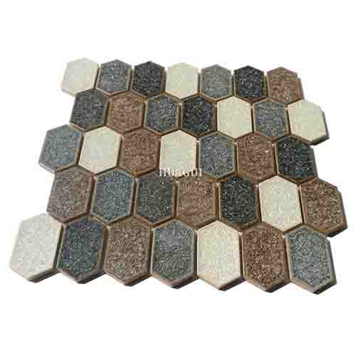 Rustic Panel Wood Mosaic factory   HG-WT001