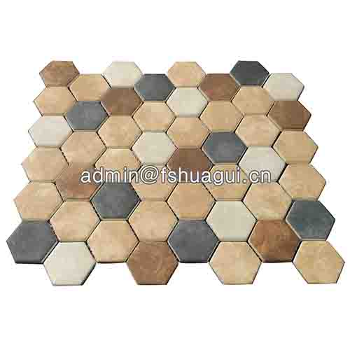 Rustic Panel Wood Mosaic factory   HG-WT001