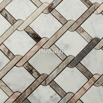 Rustic Panel Wood Mosaic factory   HG-WT001