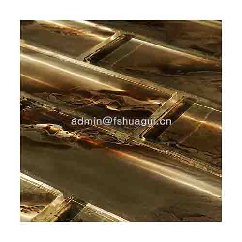 Rustic Panel Wood Mosaic factory   HG-WT001