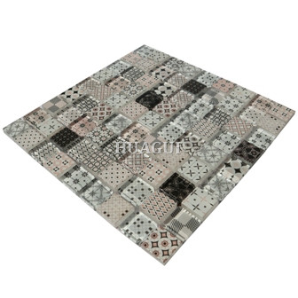 Rustic Panel Wood Mosaic factory   HG-WT001