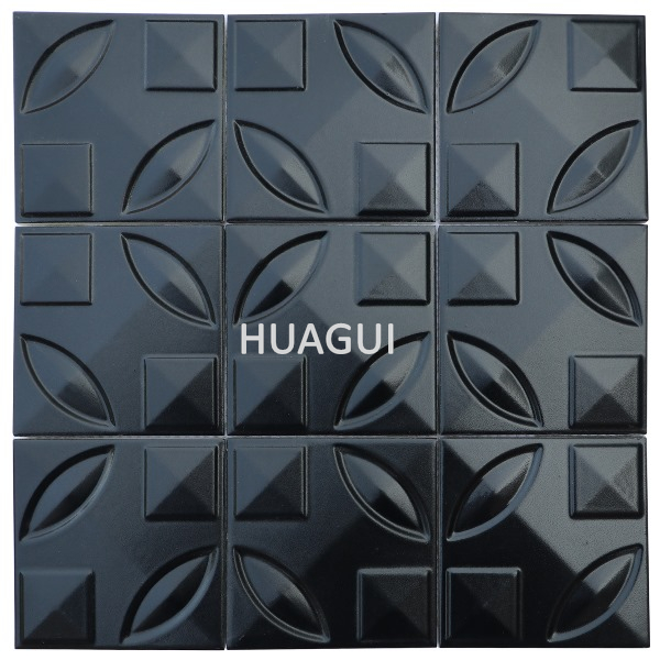 Rustic Panel Wood Mosaic factory   HG-WT001