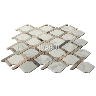 Rustic Panel Wood Mosaic factory   HG-WT001