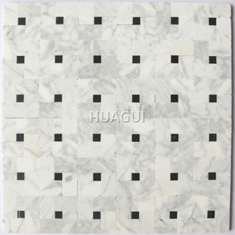 Rustic Panel Wood Mosaic factory   HG-WT001