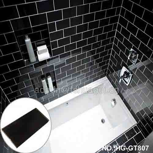 HG-GT807 Black glass subway tile factory