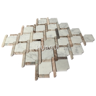 Rustic Panel Wood Mosaic factory   HG-WT001