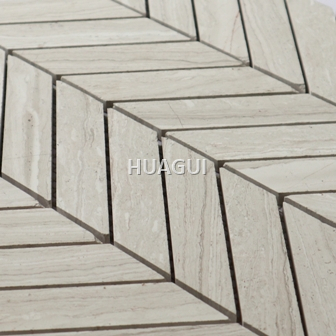 Rustic Panel Wood Mosaic factory   HG-WT001