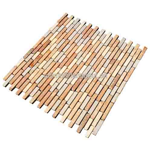 Rustic Panel Wood Mosaic factory   HG-WT001