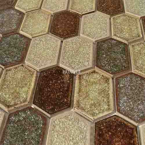 Rustic Panel Wood Mosaic factory   HG-WT001