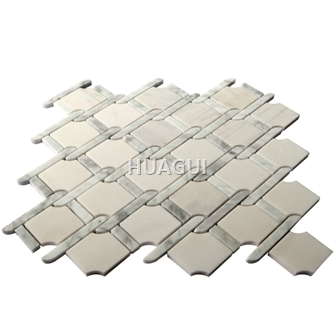 Rustic Panel Wood Mosaic factory   HG-WT001