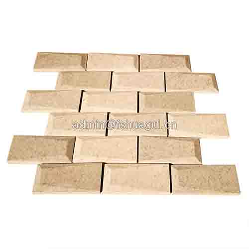 Rustic Panel Wood Mosaic factory   HG-WT001