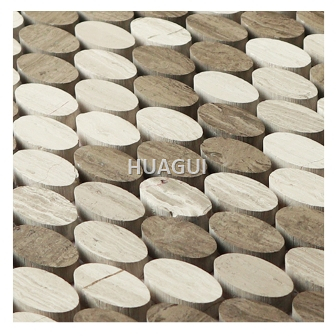 Rustic Panel Wood Mosaic factory   HG-WT001