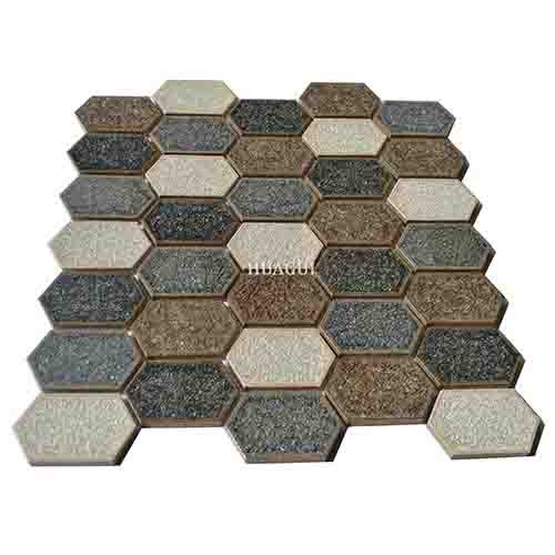 Rustic Panel Wood Mosaic factory   HG-WT001