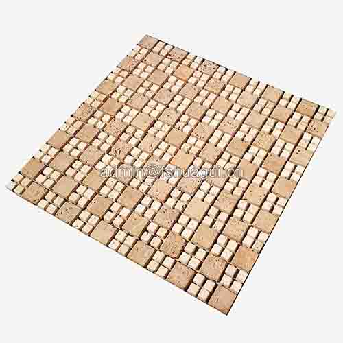 Rustic Panel Wood Mosaic factory   HG-WT001