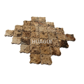 Rustic Panel Wood Mosaic factory   HG-WT001