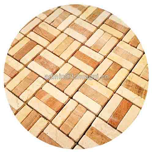 Rustic Panel Wood Mosaic factory   HG-WT001