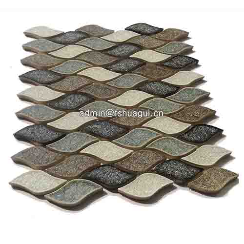 Rustic Panel Wood Mosaic factory   HG-WT001