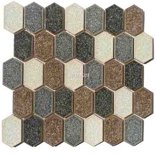 Rustic Panel Wood Mosaic factory   HG-WT001