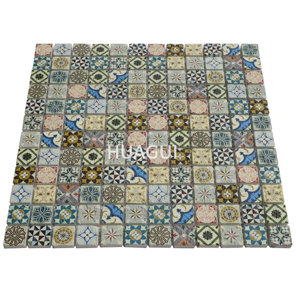 Rustic Panel Wood Mosaic factory   HG-WT001