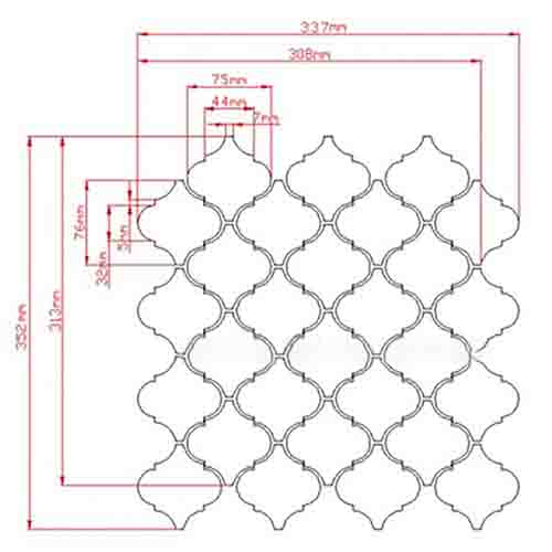 Rustic Panel Wood Mosaic factory   HG-WT001