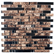 Rustic Panel Wood Mosaic factory   HG-WT001