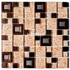 Rustic Panel Wood Mosaic factory   HG-WT001