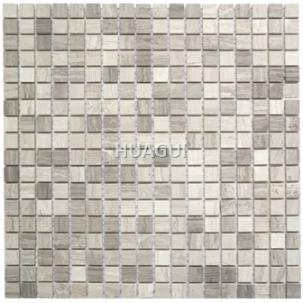 Rustic Panel Wood Mosaic factory   HG-WT001