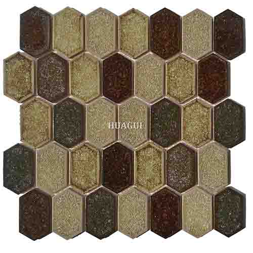 Rustic Panel Wood Mosaic factory   HG-WT001