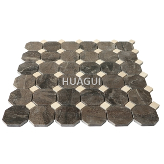 Rustic Panel Wood Mosaic factory   HG-WT001