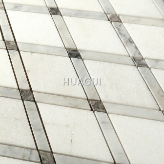 Rustic Panel Wood Mosaic factory   HG-WT001