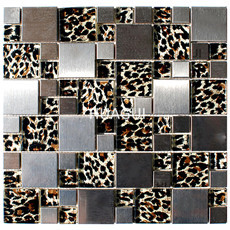 Rustic Panel Wood Mosaic factory   HG-WT001