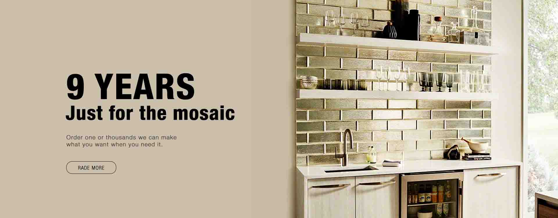 Visit Huagui Mosaic at  Coverings 2019 Orlando, Florida .