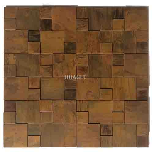 Antique bronze copper mosaic tile backsplash tile