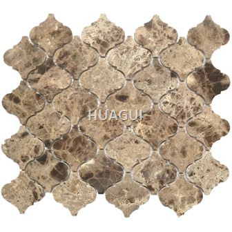 HUAGUI Royal Marble Mosaic Tile for Wall Decoration China Factory Supply